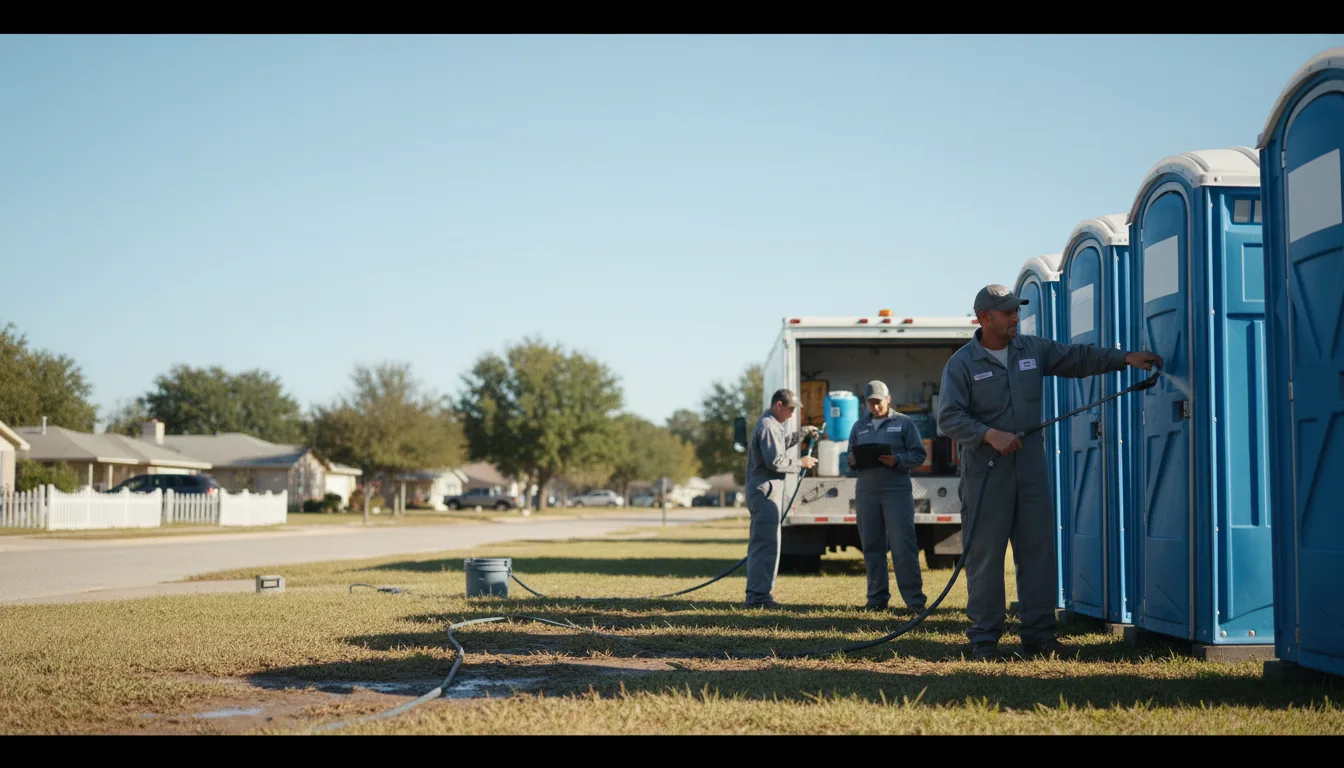 Long-Term Portable Toilet Rental in Nabb, IN near me